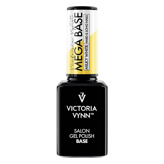 GEL POLISH MEGA BASE Milky White 15 ml - VICTORIA VYNN