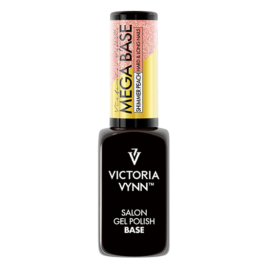 GEL POLISH MEGA BASE Shimmer Peach - VICTORIA VYNN