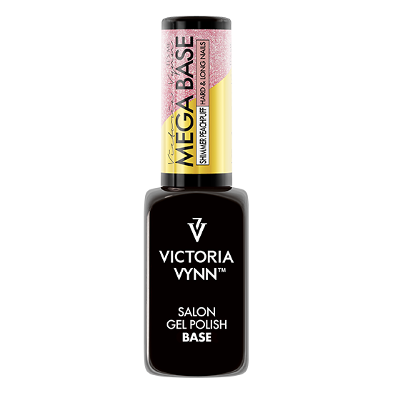 GEL POLISH MEGA BASE Shimmer Peachpuff - VICTORIA VYNN