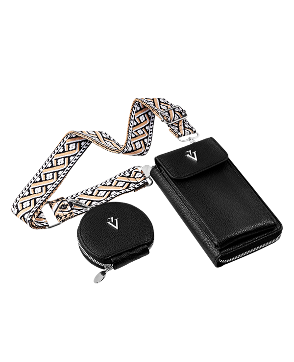 PHONE BAG, black - VICTORIA VYNN