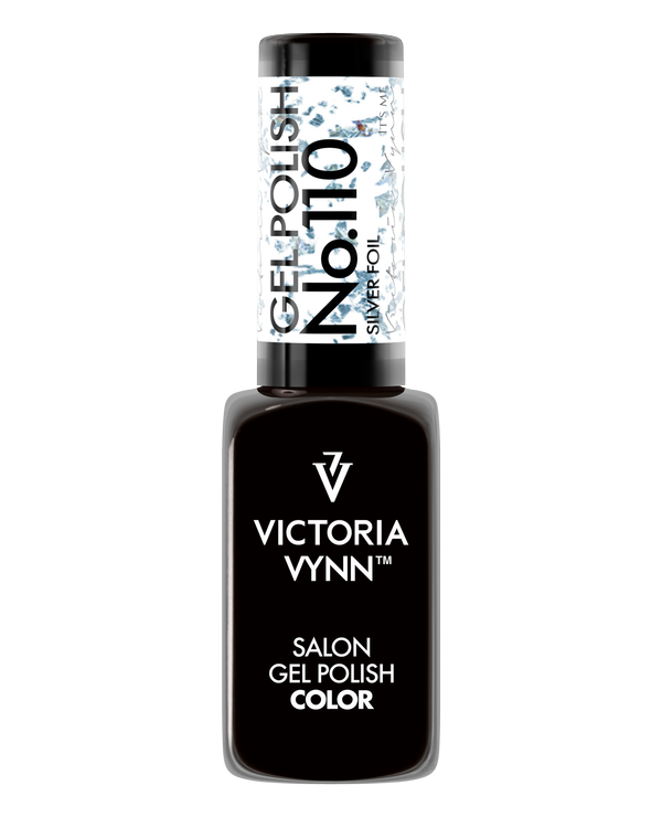 GEL POLISH 110 Silver Foil - VICTORIA VYNN