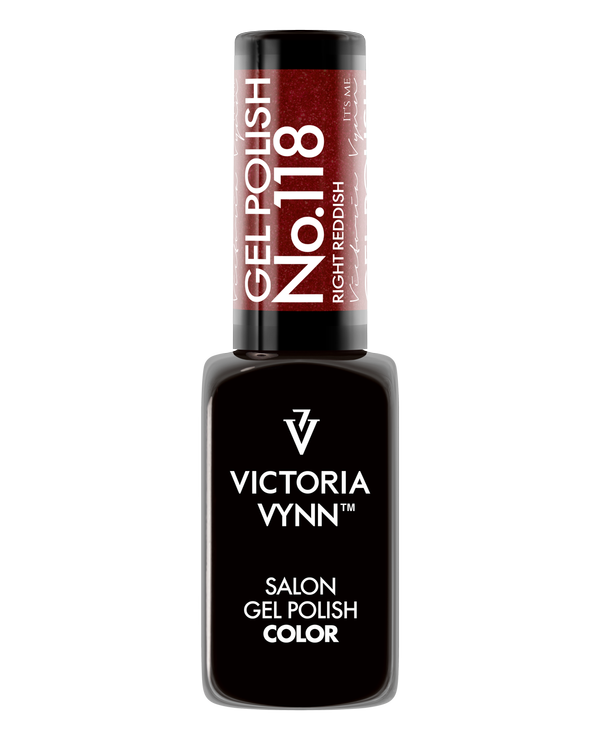 GEL POLISH 118 Right Reddish - VICTORIA VYNN