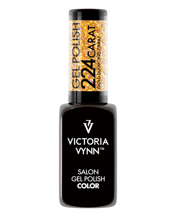 GEL POLISH 224 Carat Gold Diamond - VICTORIA VYNN