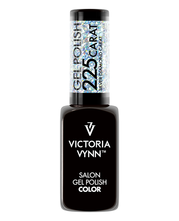 GEL POLISH 225 Carat Silver Diamond - VICTORIA VYNN