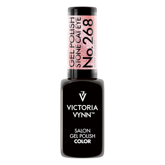 GEL POLISH 268 Cat Eye Rose Quartz - VICTORIA VYNN