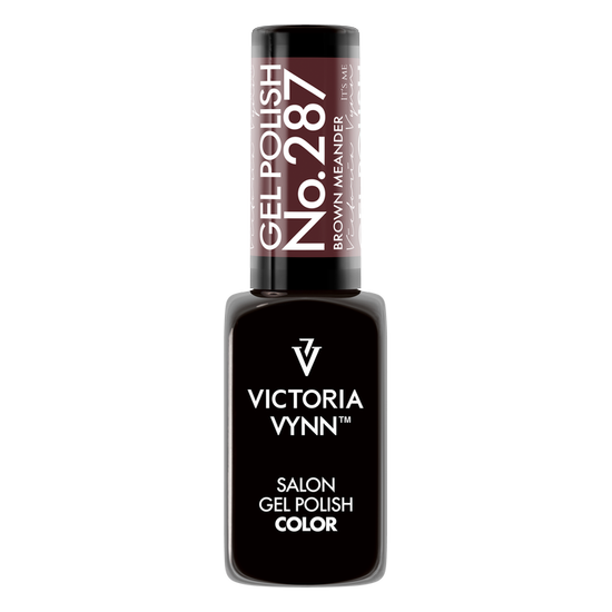 GEL POLISH 287 Brown Meander - VICTORIA VYNN