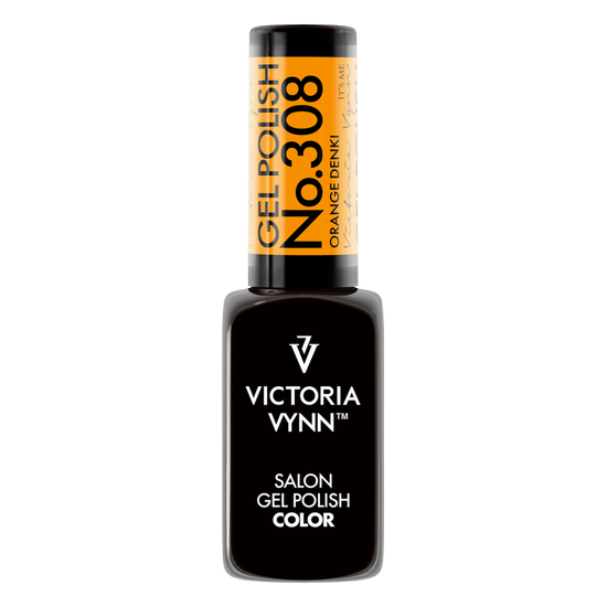 GEL POLISH 308 Orange Denki - VICTORIA VYNN