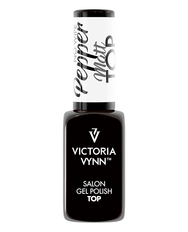 GEL POLISH Top Matt Pepper no wipe - VICTORIA VYNN