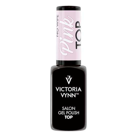 GEL POLISH Top Pink no wipe - VICTORIA VYNN