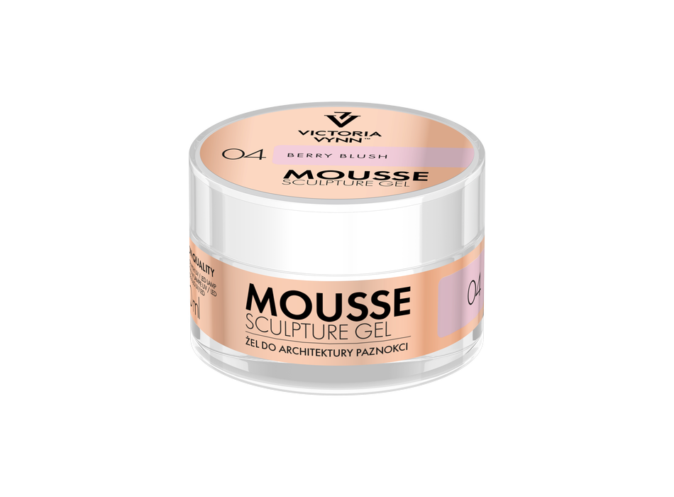 MOUSSE SCULPTURE GEL 04 Berry Blush 50ml - VICTORIA VYNN