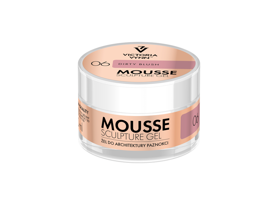 MOUSSE SCULPTURE GEL 06 Dirty Blush 50ml - VICTORIA VYNN