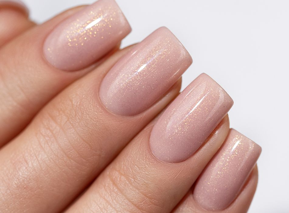 GEL POLISH MEGA BASE Shimmer Peach - VICTORIA VYNN