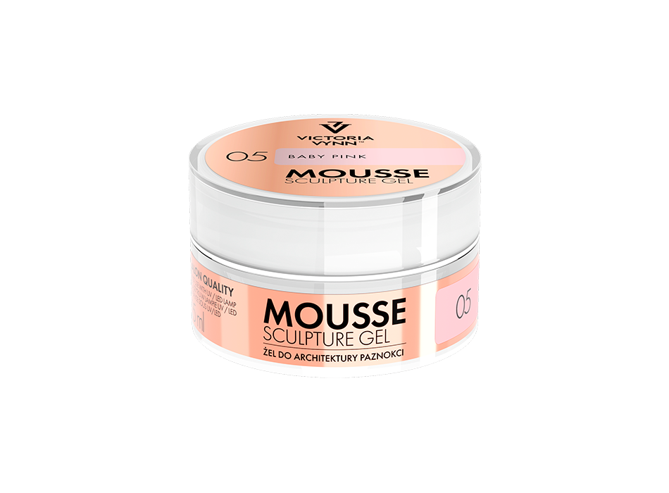 MOUSSE SCULPTURE GEL 05 Baby Pink 15ml - VICTORIA VYNN