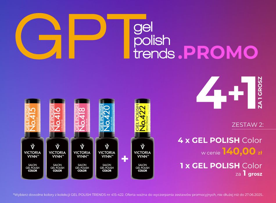 GPT GEL POLISH TRENDS .PROMO 4+1 - VICTORIA VYNN