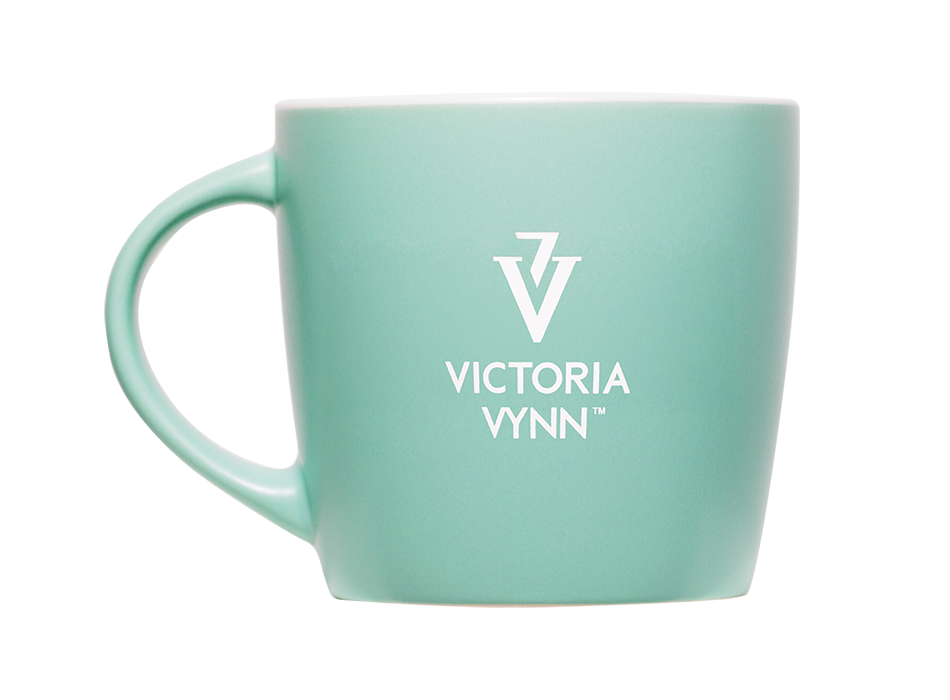 CERAMIC MUG, green - VICTORIA VYNN