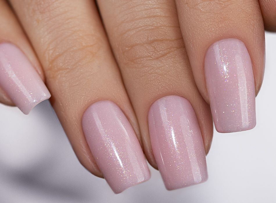 GEL POLISH MEGA BASE Shimmer Pink - VICTORIA VYNN